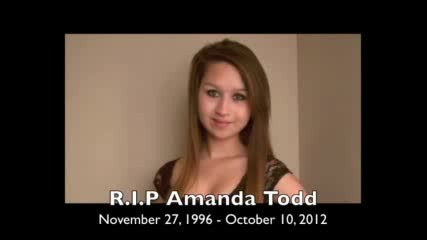 R.i.p. 15 годишната Amanda Todd