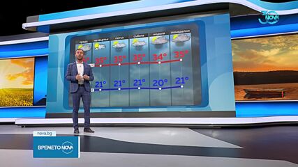Прогноза за времето (13.08.2024 - обедна емисия)