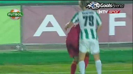 Karpaty Lviv 1 - 1 Galatasaray Full Highlight and Goals 26.08.2010 