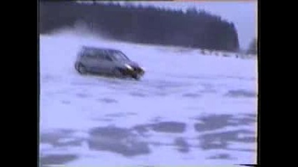 Daewoo Tico Drift На Сняг
