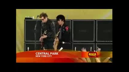 Green Day - Know Your Enemy (live on Good Morning America 05.22.2009) 