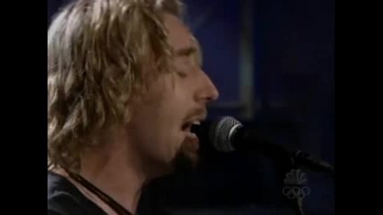 Nickelback - Photograph (live On Leno)