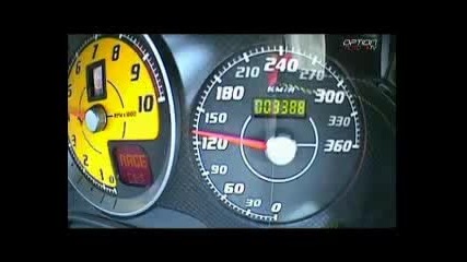 Ferrari F430 diga 340 km/h