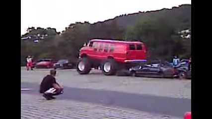 Bus with big wheels..[show]
