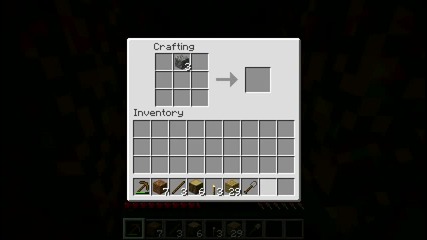Как се прави лопата в Minecraft
