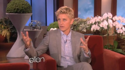 Selena Gomez говори за Justin Bieber в шоуто на Елън