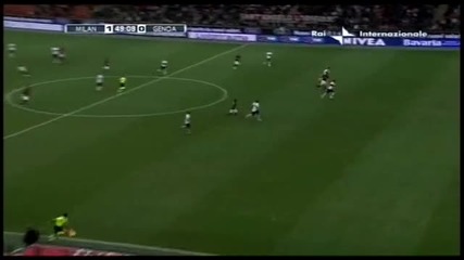 25.09.2010 Милан 1 - 0 Дженоа гол на Златан Ибрахимович 