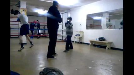 Тренировка по бокс