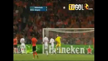 Dirk Kuyt amazing lob vs Hungary 