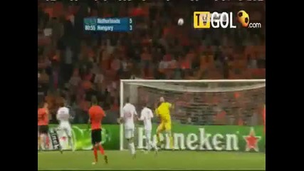 Dirk Kuyt amazing lob vs Hungary