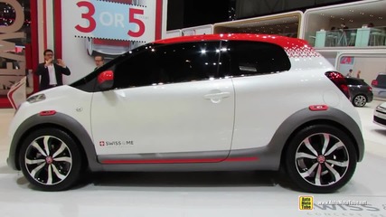 2015 Citroen C1 Swiss & Me Concept - Exterior Walkaround - Debut at 2014 Geneva Motor Show