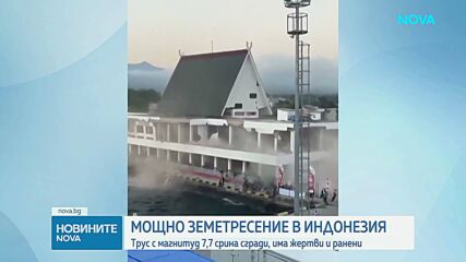 Земетресения с магнитуд 7,7 и 6,9 разтърсиха Индонезия, десетки загинаха