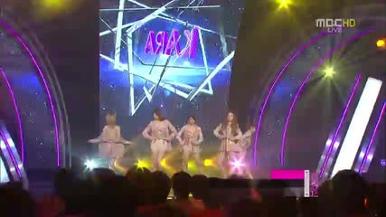 Kara - Pandora @ Music Core (01.09.2012)