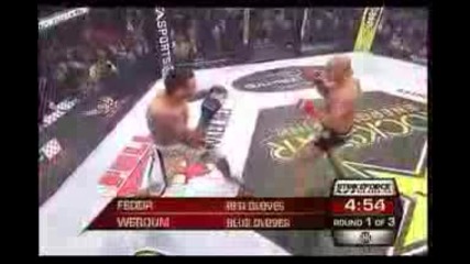 fedor emelianenko vs fabricio werdum strikeforce m1 full fight video 