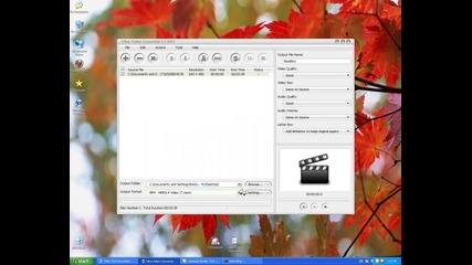 Смяна на формата на видео със Ultra Converter