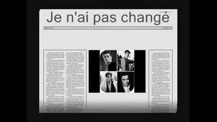Je nai pas chang