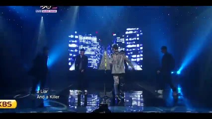 Kim Hyun Joong - Please ~ Music Bank (10.06.11)