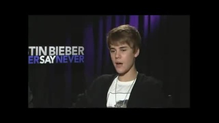 Interviu na Justin Bieber i Jon Chu za filma mu Never Say Never - 2011 