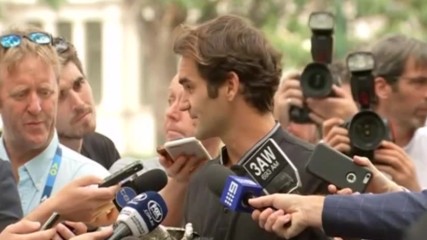 Федерер след празненствата: Танцувах и сега ме боли всичко