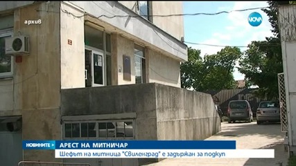Шефът на митницата в Свиленград е задържан за подкуп