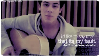 Nick Jonas - Make It Right