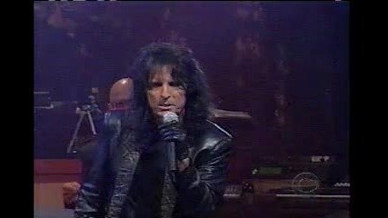 Alice Cooper - No More Mr Nice Guy (on David Letterman)