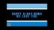 happy bday,demi lovato.#my part for collab.