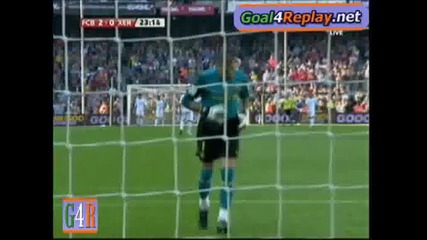 Barcelona - Xerez 2 - 0 (3 - 1, 24 4 2010) 