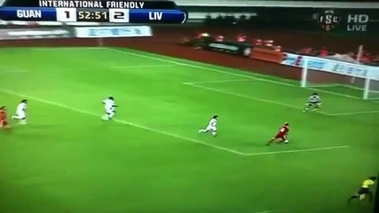 Charlie Adam Liverpool Debut - Through Ball to Kuyt