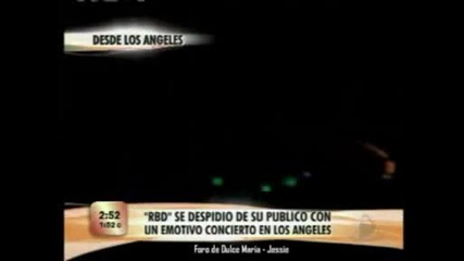 Rbd Se Despidi De Estados Unidos (escandalo Tv)