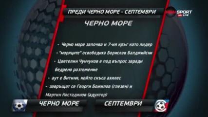 Преди Черно море - Септември