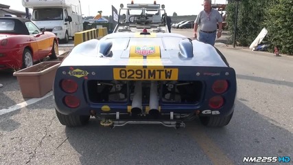 original Ford Gt40 Mkii Start Up and Revs - Epic V8 Sound!