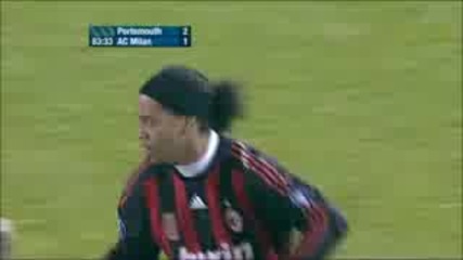 Ronaldinho Milan Free Kick Goal 