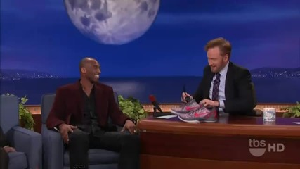 Kobe Bryant On Conan Obrien! (speaking About Obama Taunting, Shaqs Speaking Problem & More) 