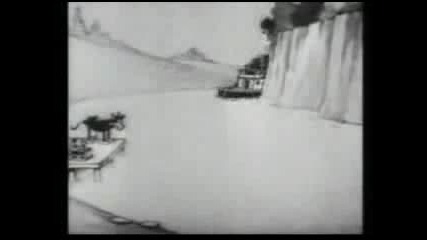 Първото озвучено филмче за Mickey Mouse Steamboat Willie (1928)