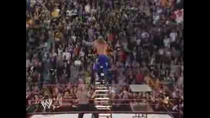 John Cena F.u Edge From 16 Foot Ladder