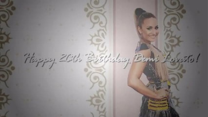 - you're an angel to me,demi (happy birthday)