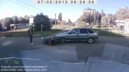Car Crashes Compilation # 133 - October 2013