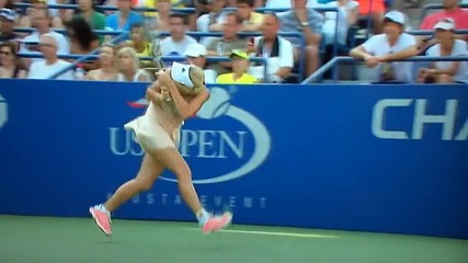 Тенисистката Caroline Wozniacki спечели победа ,но сигурност след този мач ще си промени прическата