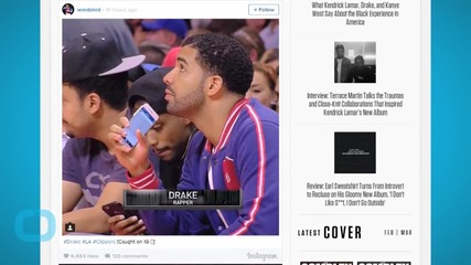 Drake Was Doing Drake Things at the Clippers and Warriors Game Last Night