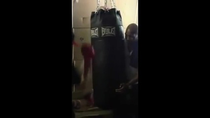 Justin Bieber Boxing Training with Mike Tyson
