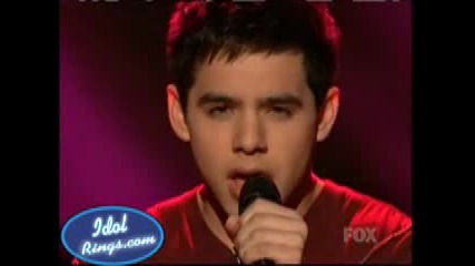 David Archuleta - When You Believe - Final