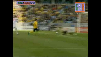 Sweden - Belarus 2 - 1 (5 - 1,  16 6 2009)