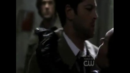 Supernatural 6x10 - Castiel - I learned that from the pizza man