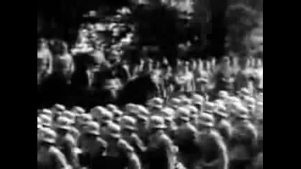 German victory march in Paris 1940
