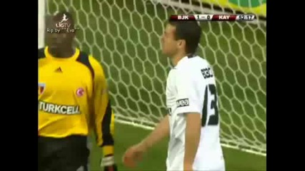Besiktas 1 - 0 Kayserispor (репортаж)