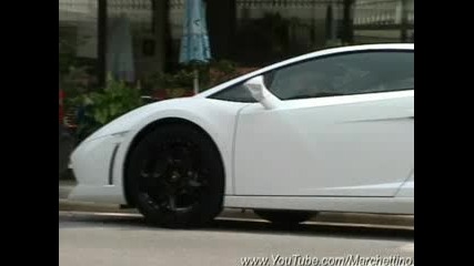 White Lamborghini Lp560 - 4 On Road.flv 