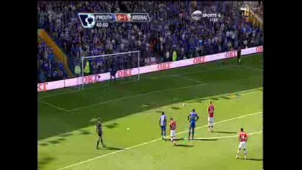 02.05 Портсмут - Арсенал 0:2 Никлас Бендер втори гол 