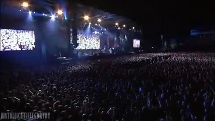 Metallica - Enter Sandman + Frayed Ends Of Sanity Intro Live Sofia, Bulgaria 22 - 06 - 2010 Hq 