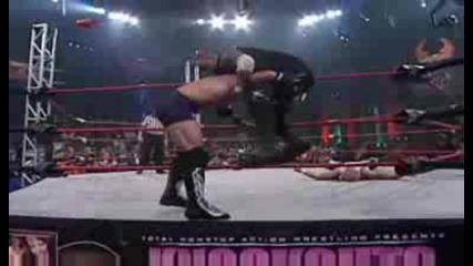 Tna: Aj Styles, Christopher Daniels Vs Lax - Ultimate X Match